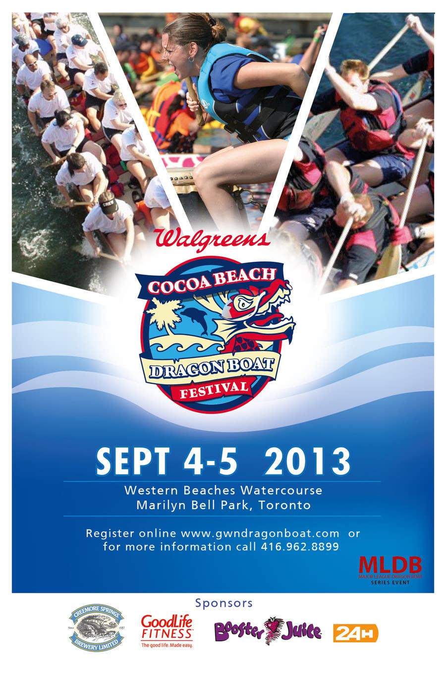 Contest Entry #23 for                                                 Flyer Design for Major League Dragon Boat events
                                            