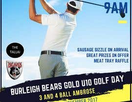 #45 for I need a poster Designed for Golf Day by Jerryyy