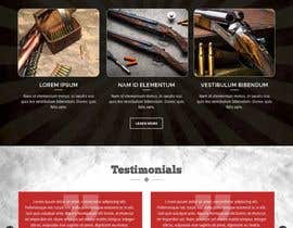 #2 for Design a Website Mockup for Custom Cartridges for Guns av csatya