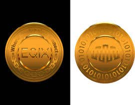 #18 Front / Back Gold Coin Illustration With Embossed Logo and Text részére Xplasr által