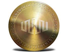 #10 Front / Back Gold Coin Illustration With Embossed Logo and Text részére khaledbouhedadj4 által