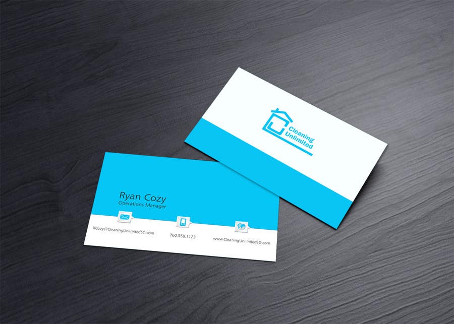 
                                                                                                                        Konkurrenceindlæg #                                            48
                                         for                                             Professional Business Cards for Janitorial Company
                                        