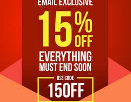 #44 for Design an email banner for a 15% off offer by madartboard
