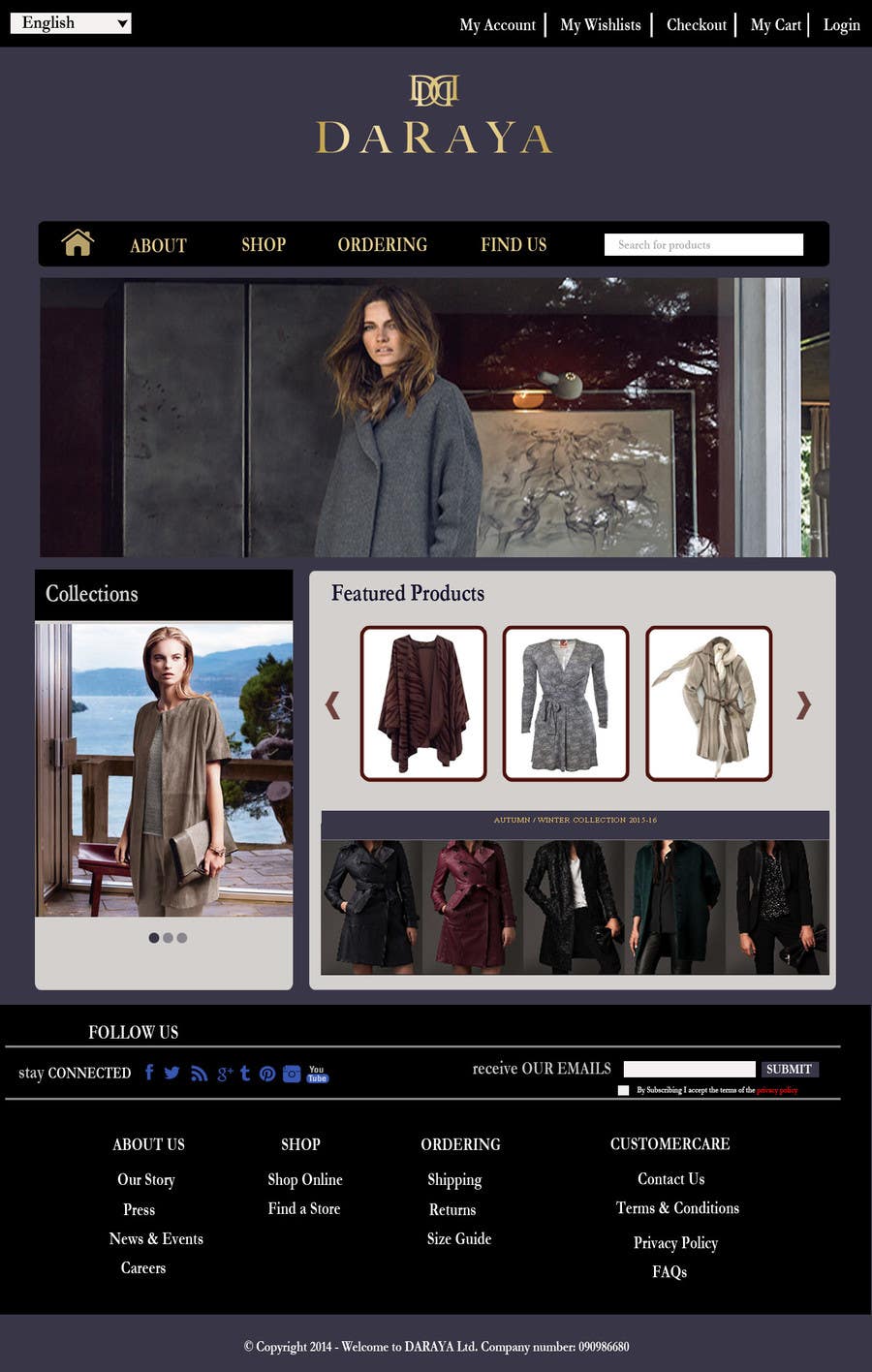 
                                                                                                                        Proposition n°                                            10
                                         du concours                                             LUXURY FASHION BRAND - Build a Website and Online Store
                                        