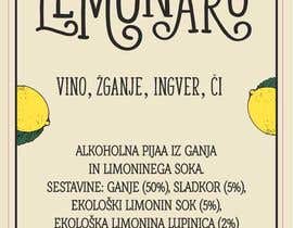 #13 dla Design a label for a lemon liquor przez kavtonomova