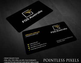 #49 for High quality business card for FGS Australia af pointlesspixels