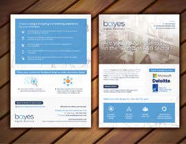 #66 for Design a Flyer or Small Brochure for SaaS A.I company by pris