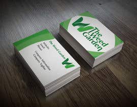 #38 I want the logo to be the &quot;W&quot; in the business name &quot;The Weed Garden&quot; and the &quot;W&quot; to look like blades of grass or a vine and is to be green. The colours i want used in the business card are green, black and silver or white részére JoeMcNeil által