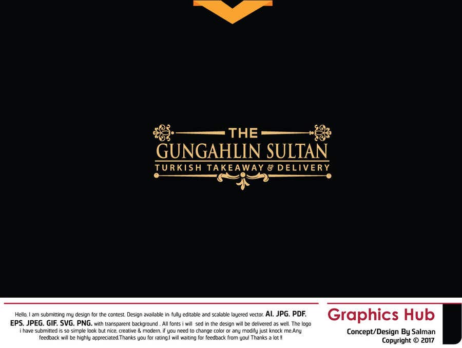Proposta in Concorso #192 per                                                 Logo for The Gungahlin Sultan
                                            