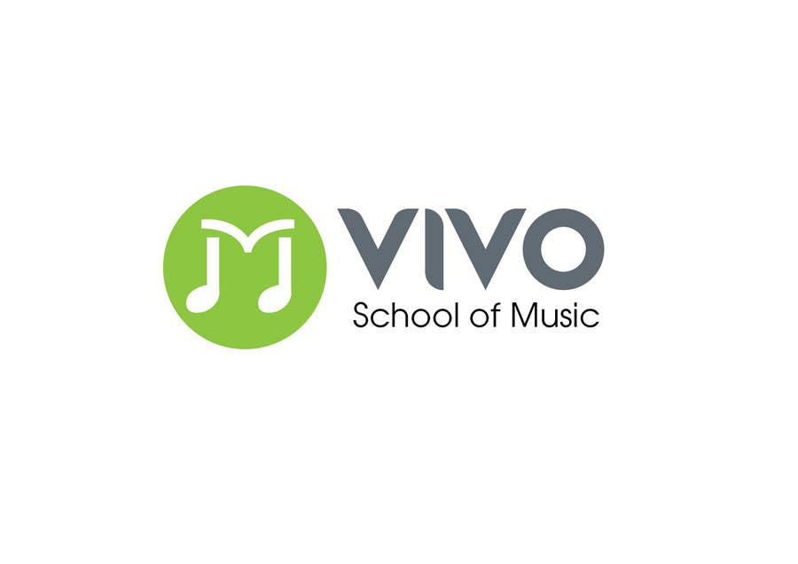 Kilpailutyö #485 kilpailussa                                                 Logo Design for Vivo School of Music
                                            