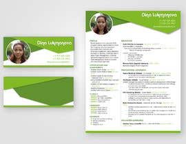 #98 για Print design for my CV and business card από yeabsira