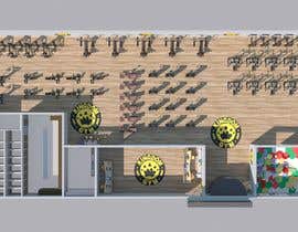 ahdgfx tarafından Create a 3D floor plan for a GYM için no 20