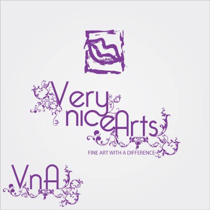 Wasilisho la Shindano #246 la                                                 Logo & Namecard Design for Very Nice Arts
                                            