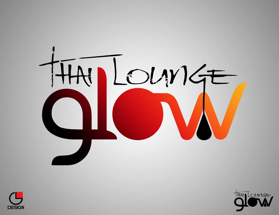 Kilpailutyö #325 kilpailussa                                                 Logo Design for Glow Thai Lounge
                                            