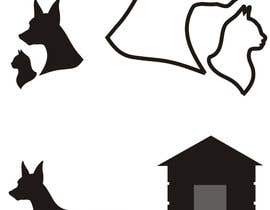 #43 for Illustration of a dog silhouette and a cat silhouette by viango