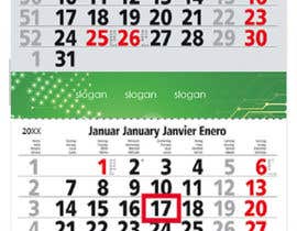 #9 for A calendar for 3 months (quarterly calendar) design is needed by denysmuzia