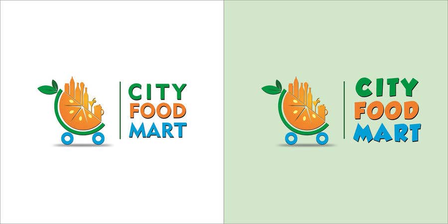 Contest Entry #25 for                                                 Design alogo for super market grocery  business called. City food mart.  Sells. Cold beverages soda. And fresh grocery
                                            