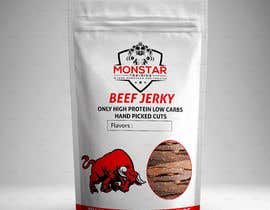 #6 for Product Label: Monstar Beef Jerky af khuramsmd