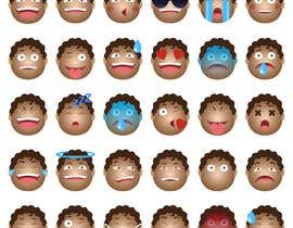 #21 for Create a library of Black Emojis/Emoticons by bijjy