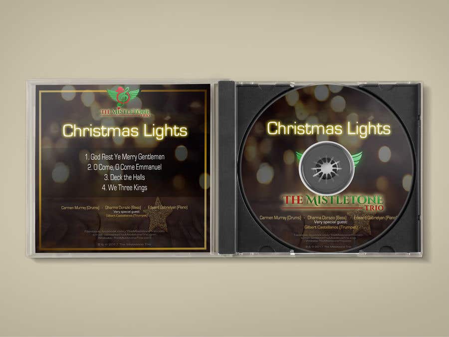 Contest Entry #64 for                                                 FAST turnaround - Christmas Jazz CD design using attached templates, PROVIDE editable graphic (replace photo later)
                                            