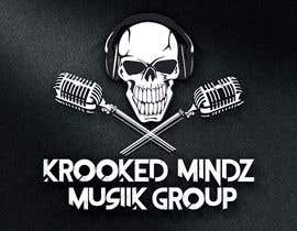 Číslo 53 pro uživatele Krooked Mindz Logo - Music Label Design od uživatele asrafulpro