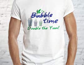 #48 design tshirt for Bubble tea shop in Australia részére FARUKTRB által