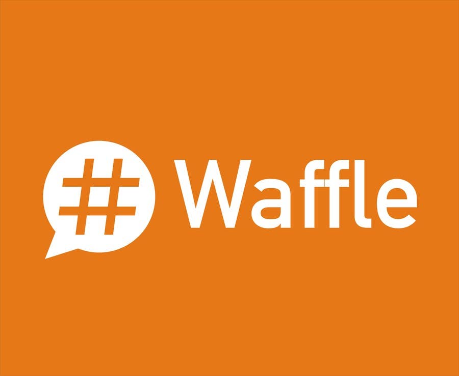#820. pályamű a(z)                                                  Waffle App Logo
                                             versenyre