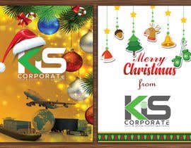 #29 for Design a Christmas card with our company logo and Christmas theme on the front  and Merry Christmas on the inside. -- 2 by shrabanty