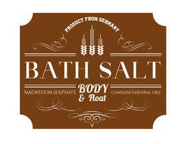 #15 for Label design for bath salts by karimdarban