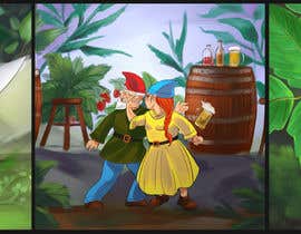 #17 cho Illustration of Fantasy Fighting Gnomes bởi olgicaboshevska