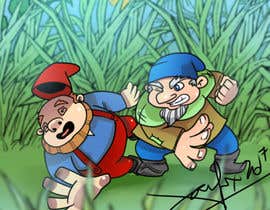 #5 cho Illustration of Fantasy Fighting Gnomes bởi willyborden33