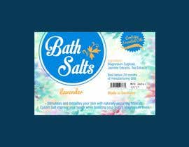 #38 for Label for Bath salt av poojawcmc