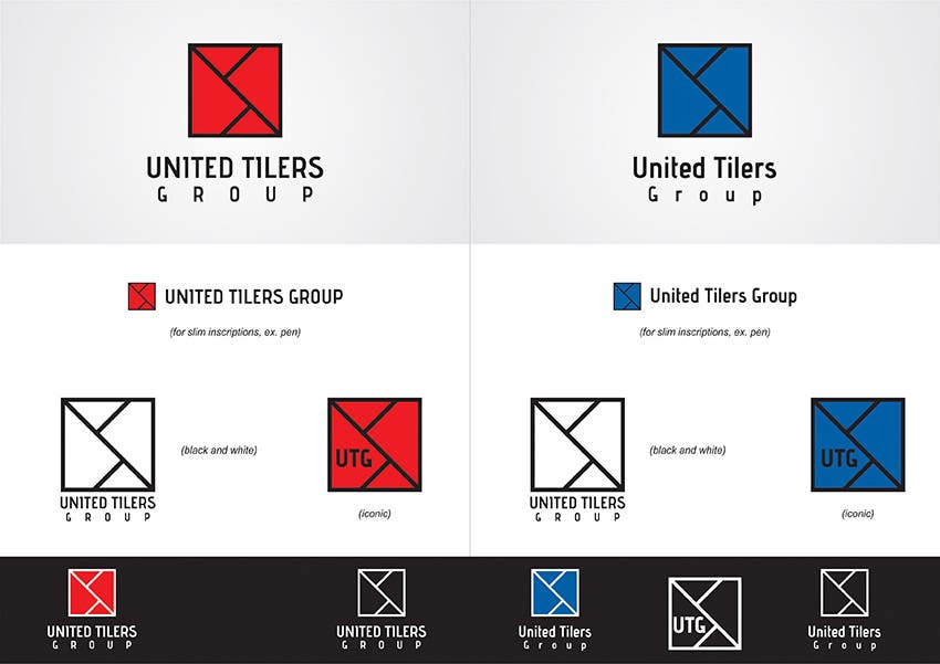 Kilpailutyö #792 kilpailussa                                                 Logo Design for United Tilers
                                            