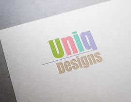 nº 42 pour Design a Logo for Uniq Designs par Accellsoft 