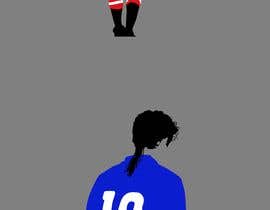 #23 για 8 Silhoutte vector soccer/football illustrations από nasta199630