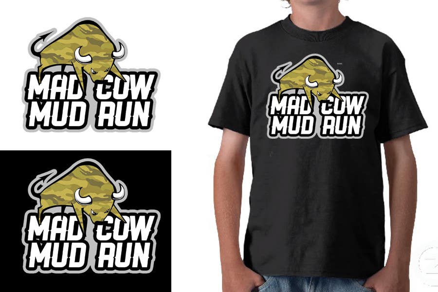 Participación en el concurso Nro.8 para                                                 Logo Design for Mad Cow Mud Run
                                            