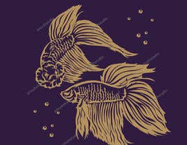 #3 for Siamese Fighting fish in Thai Traditional Style Art form by arirushstudio