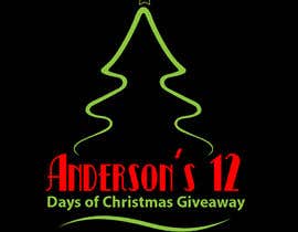 #26 cho Design a Logo for &quot;Anderson&#039;s 12 Days of Christmas Giveaway&quot; bởi darkavdark