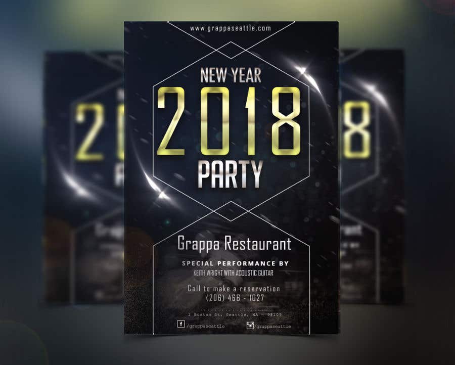 Contest Entry #112 for                                                 Design a Flyer for new years eve
                                            