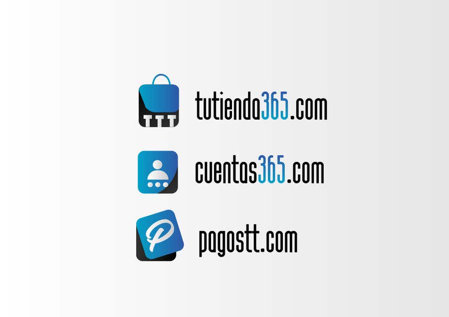 Participación en el concurso Nro.50 para                                                 Create 3 logos for e-commerce sites with same graphic line
                                            