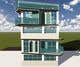 3D Design Proposta Concorso #24 per Townhouse on the riverbank