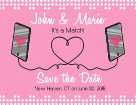 #61 for wedding invites and save the date by RocLogoDesign