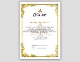 #12 cho Design a travel Certificate bởi nitvar