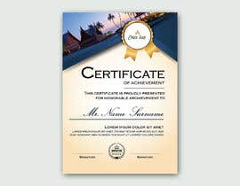 #61 untuk Design a travel Certificate oleh rrtvirus