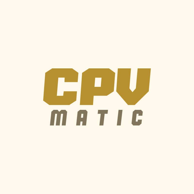 Kandidatura #337për                                                 CPVMatic - Design a Logo
                                            