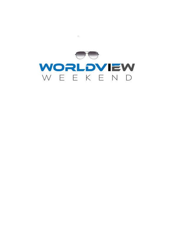 Penyertaan Peraduan #38 untuk                                                 Worldview Weekend
                                            