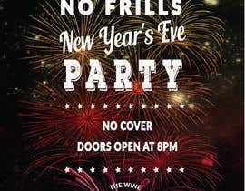 #71 untuk Design a New Year&#039;s Eve Party Flyer for my bar oleh svetlanadesign