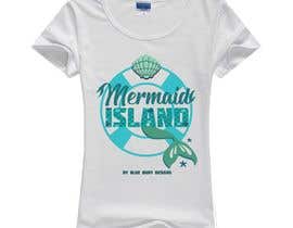 #87 dla Mermaid T-shirt needed-  Typography text with Mermaid image przez GeriAloha