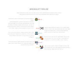#1 ， Timeline historical in PSD (layered) file for About Us page 来自 boushib
