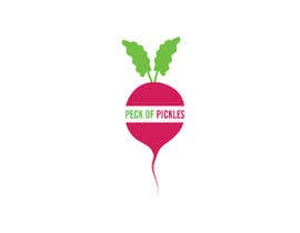 #125 ， Peck Of Pickles Logo 来自 Dipokchandra
